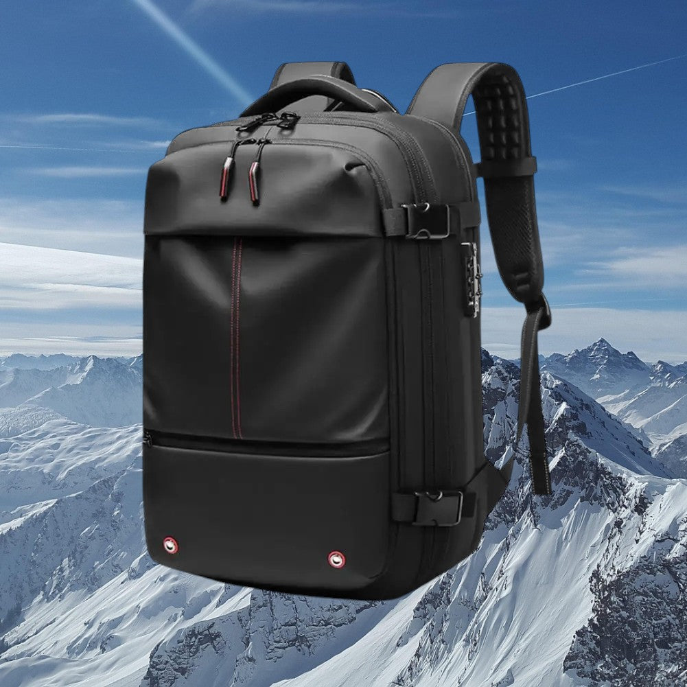 Sac à dos de voyage avec compression sous vide