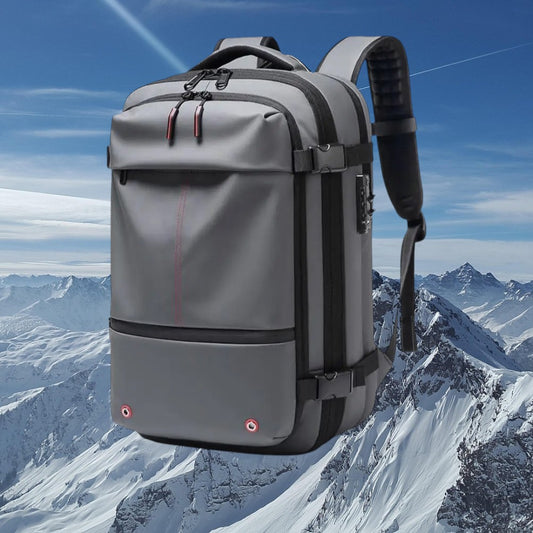Sac à dos de voyage avec compression sous vide